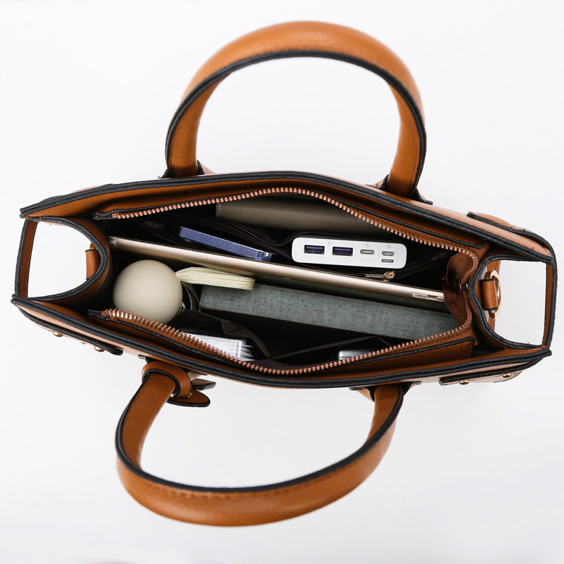 Women's Large Capacity Fashion Simple Portable Shoulder Bags