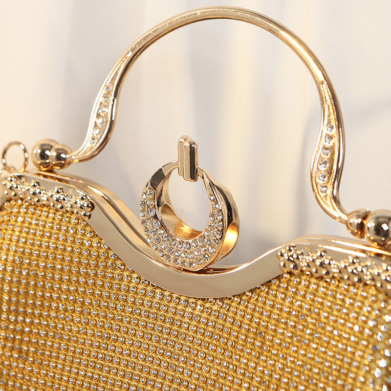 Women's Retro Diamonds Dinner Banquet Rhinestone Dress Evening Bags