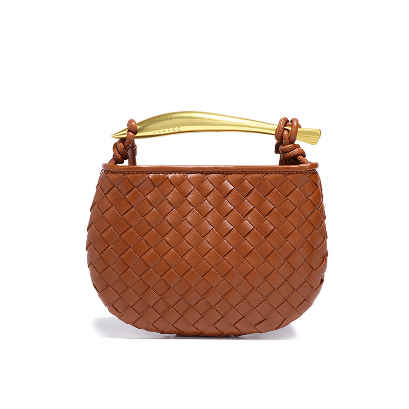 Women's Sardine Series Weaving Fashion Mini Hand Dumpling Women's Handbag