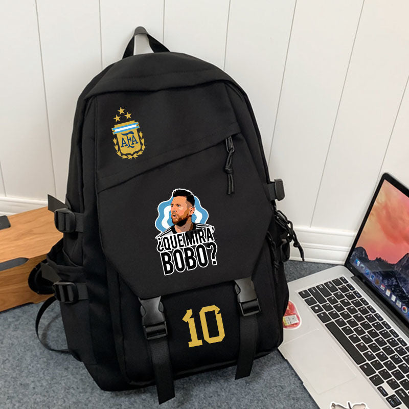 Women's & Men's & Cristiano Football Peripheral High Primary Backpacks