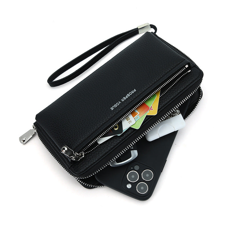 Men's Business Large Capacity Multiple Slots Long Men's Wallet
