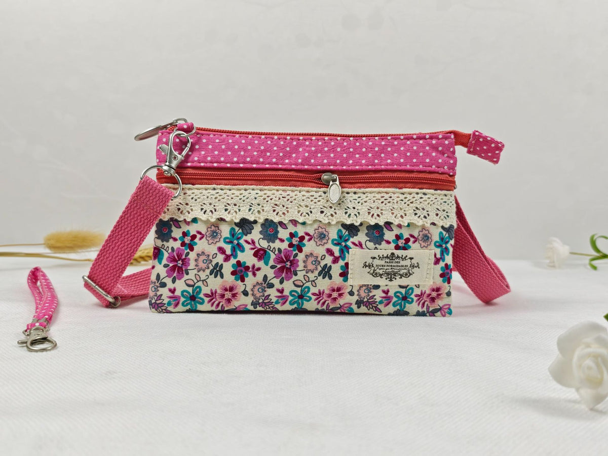 Women's Domestic Sales Fashion Fabric Pastoral Style Cotton Women's Messenger Bag
