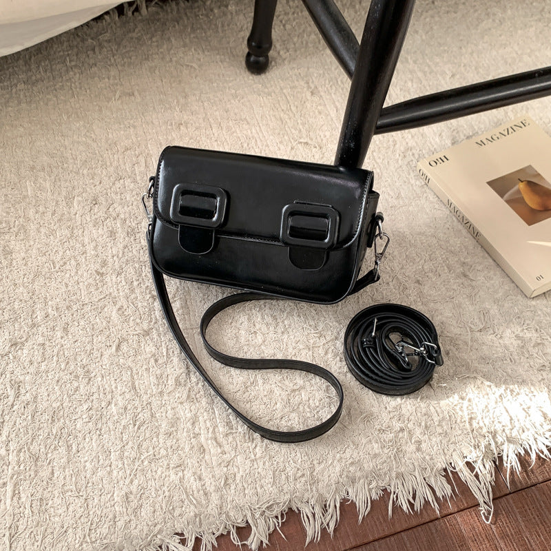 Winter Fashionable Simple Elegant Light Luxury Minority Texture Small Square Bags