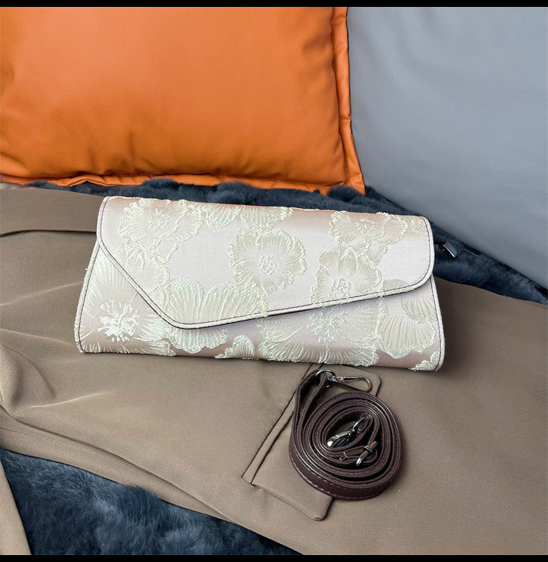 Women's Clutch Advanced Texture Silk Cheongsam Chinese Handbags