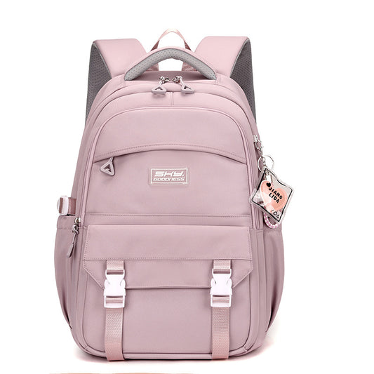 Simple Large Capacity Female Junior High Backpacks