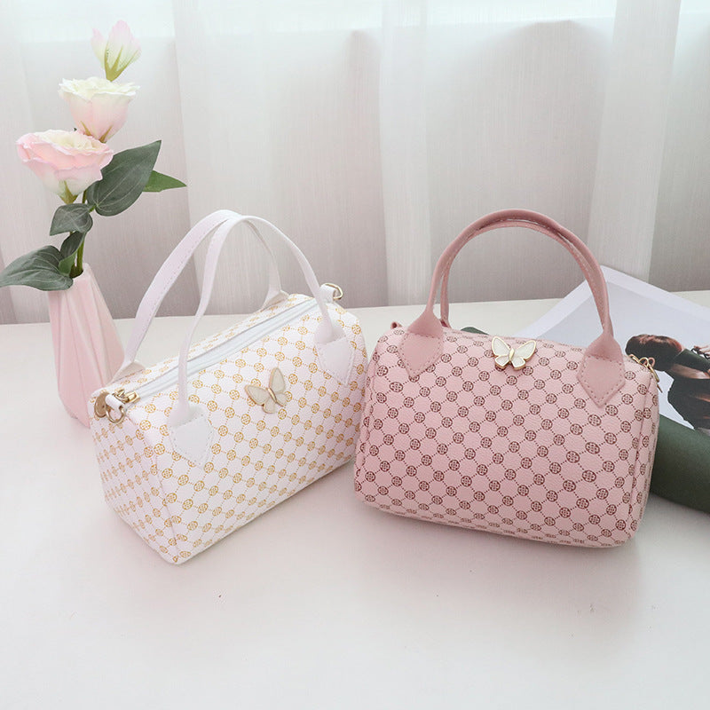 Durable Women's Printed Plaid Pillow Niche Women's Handbag