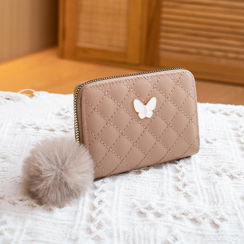 Women's Design High-grade Clutch Welfare Rhombus Ladies Wallet