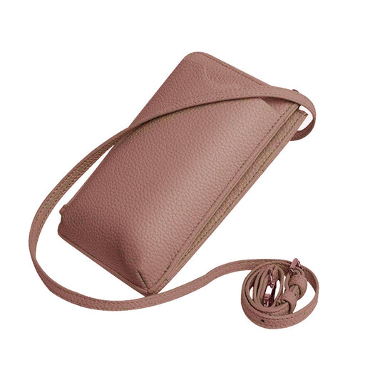 Women's Summer Leather Mobile Cowhide Niche Mini Phone Bags