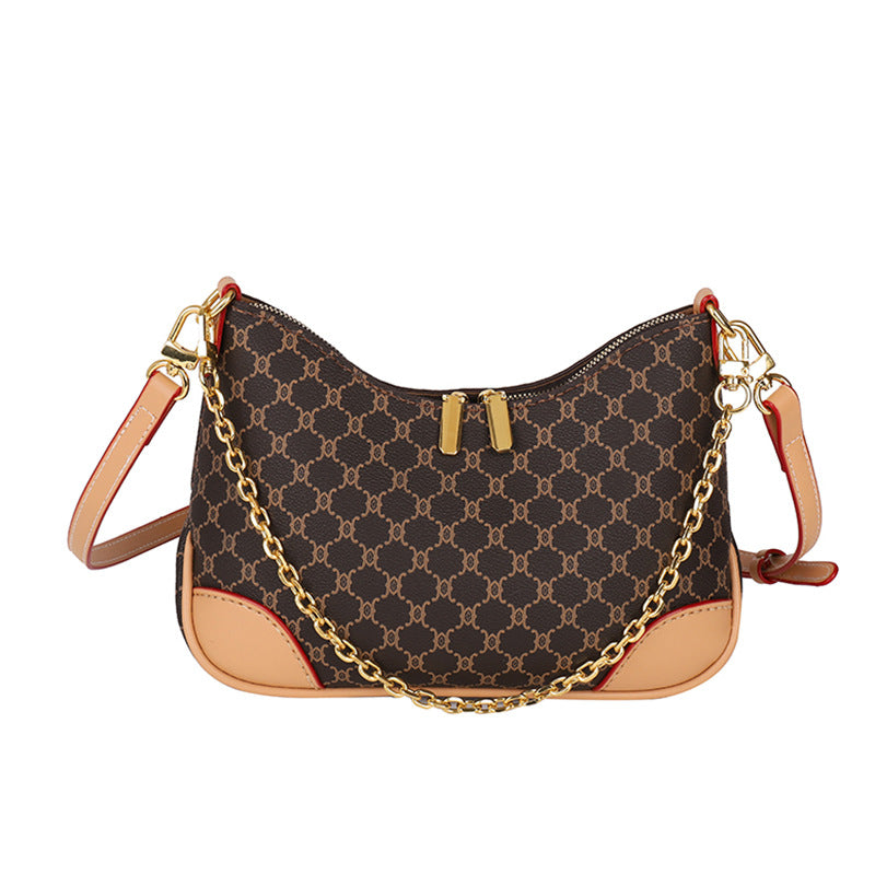 Women's Handmade Croissant Retro Since Material Kit Small Square Bags