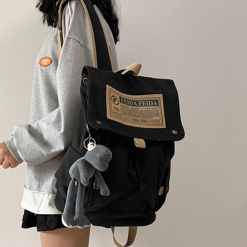 Women's Canvas Large Capacity For Boys Junior Backpacks