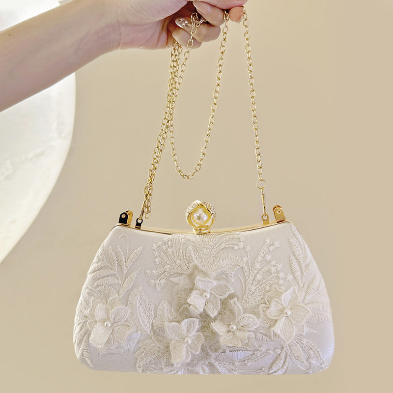 Chinese Style Han Costume Retro Embroidery Evening Bags