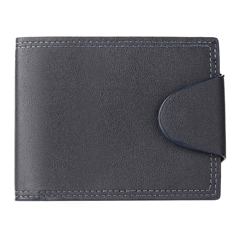 Men's Short Simple College Trendy Unique Soft Card Holder