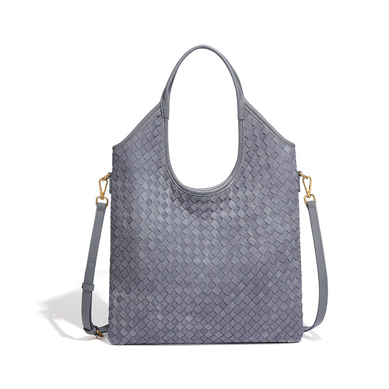Women's Fashionable Frosted Portable Commuter Large Capacity Women's Handbag