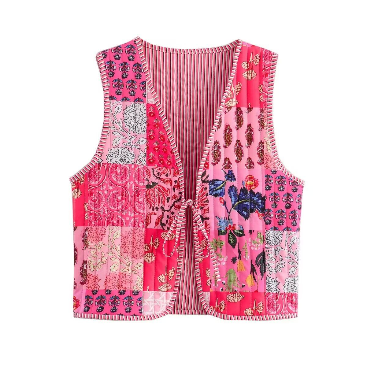 Women's Elegant Pretty Street Fashion Double-sided Vests