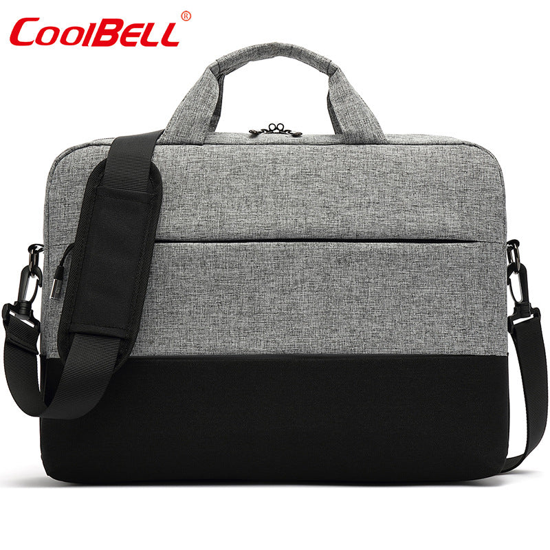 Men's Large Capacity Business Commute Thick Shockproof Laptop Bags