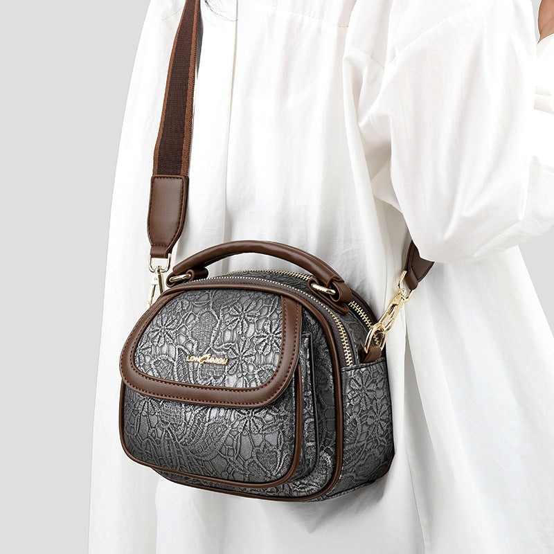 Women's Pouches Versatile Fashion Wide Strap Niche Trend Handbags