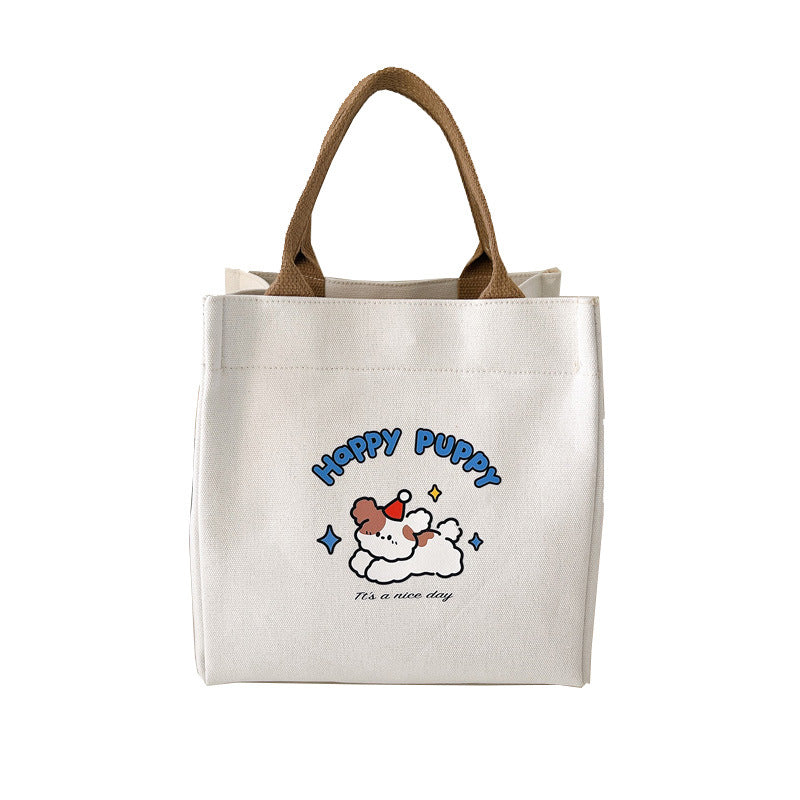 Women's Fashion Lunch Box Korean Style Cloth Versatile Family Bags