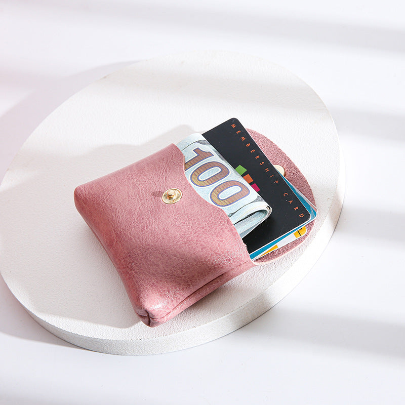 Women's Korean Cute Earphone Data Cable Pocket Ladies Wallet