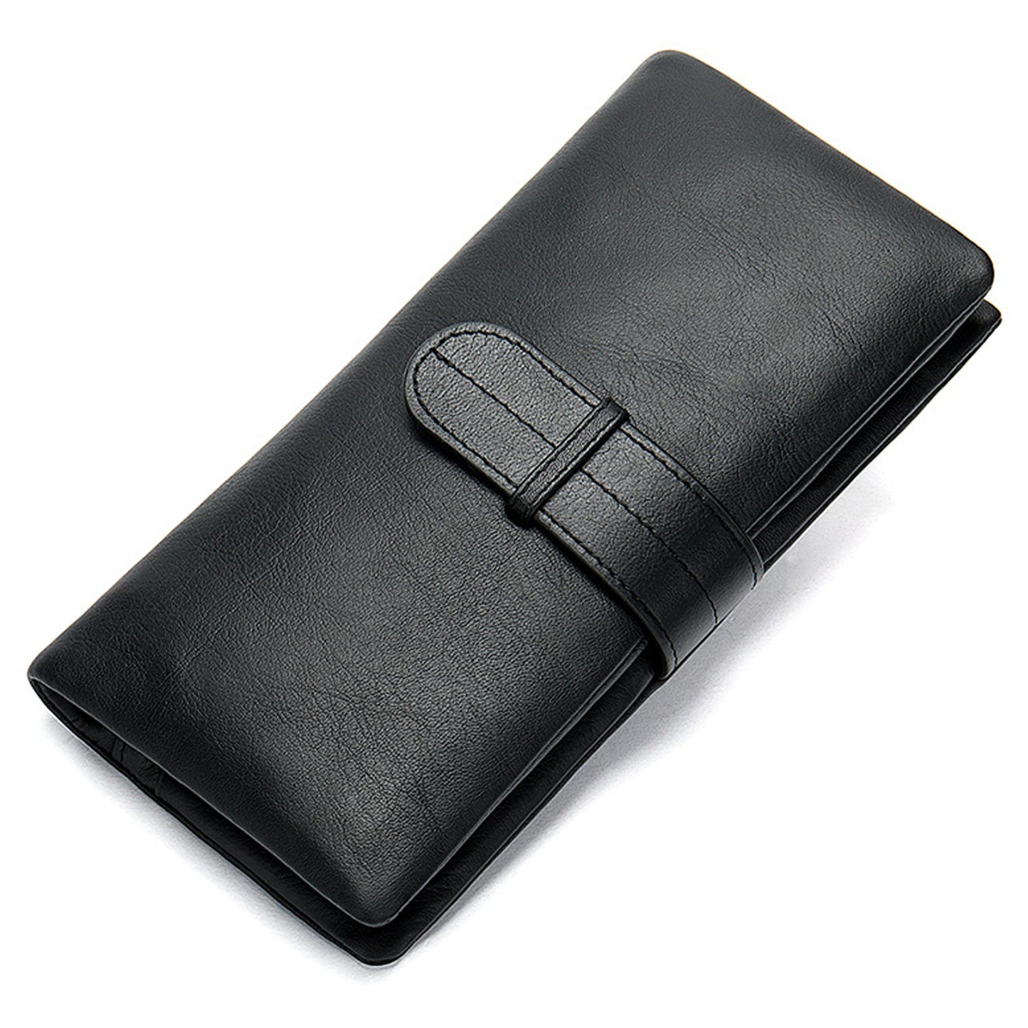 Men's Leather Long Business First Layer Cowhide Men's Wallets