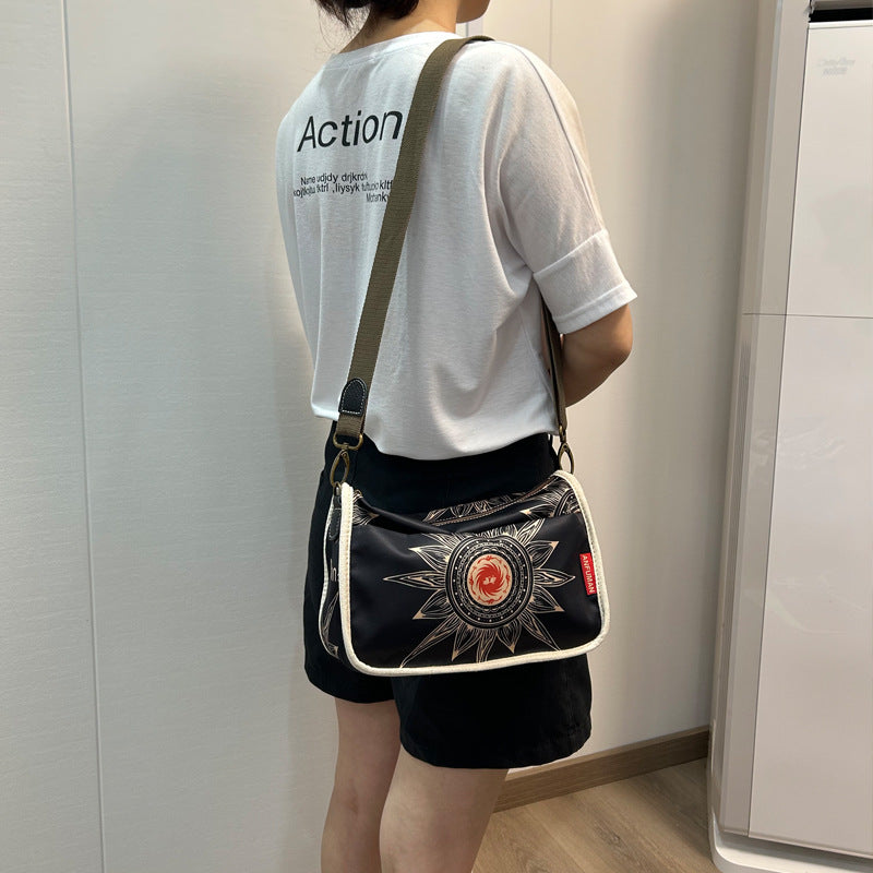 National Fashion Ethnic Print Large Capacity Crossbody Bags