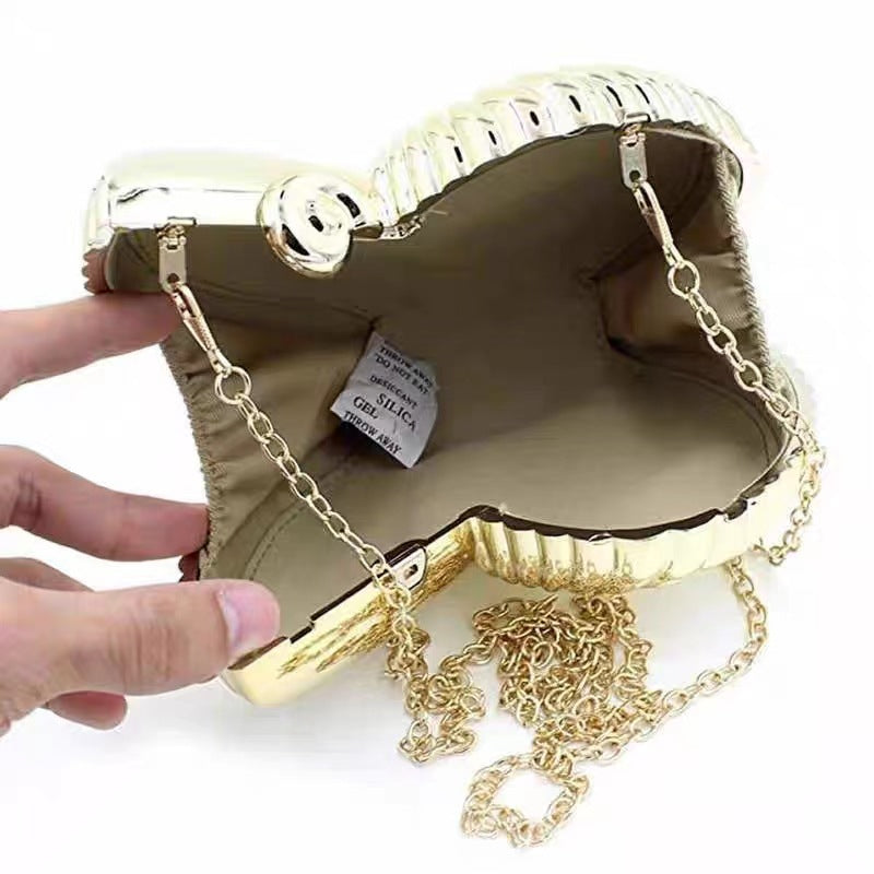 Women's Design Conch Chain Dinner Versatile Underarm Crossbody Bags