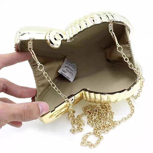 Women's Design Conch Chain Dinner Versatile Underarm Crossbody Bags