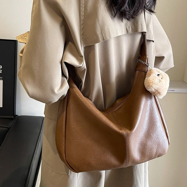 Women's Retro Summer Soft Leather Trendy Shoulder Bags