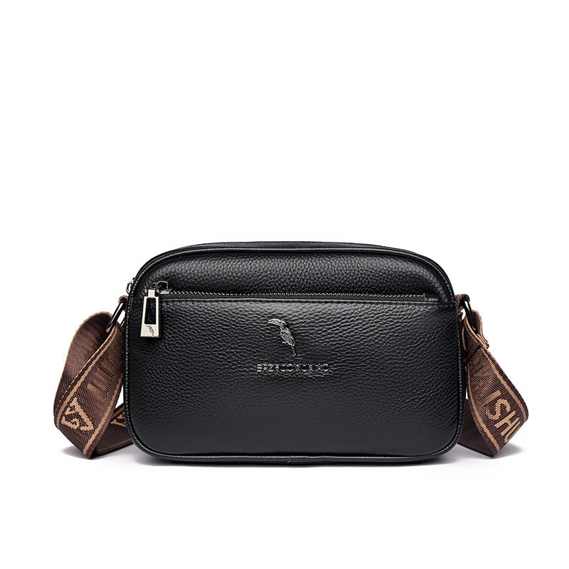 Women's Genuine Leather High-grade Niche Korean Style Trendy Shoulder Bags