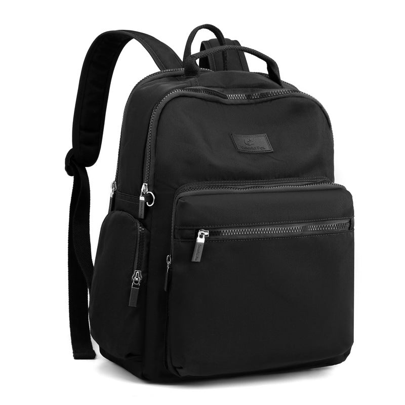 Women's Korean Fashion Large Capacity Simple Nylon Backpacks