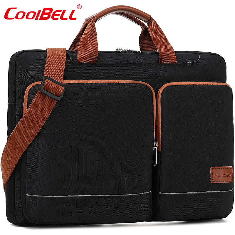 Men's Popular Retro Fashion High-grade Portable Laptop Bags