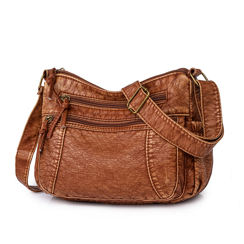 Women's Simple Large Capacity Lady Soft Surface Fashion Women's Messenger Bag