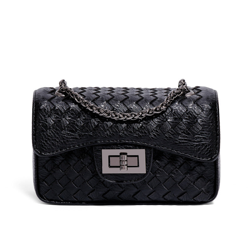Women's Fashion Classic Style Chain Simple Solid Crossbody Bags