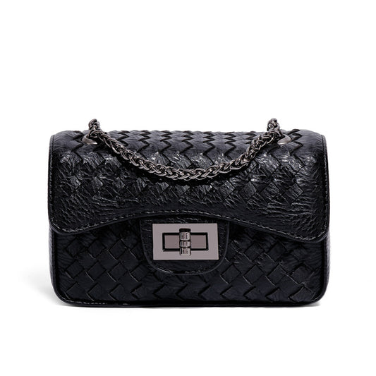 Women's Fashion Classic Style Chain Simple Solid Crossbody Bags