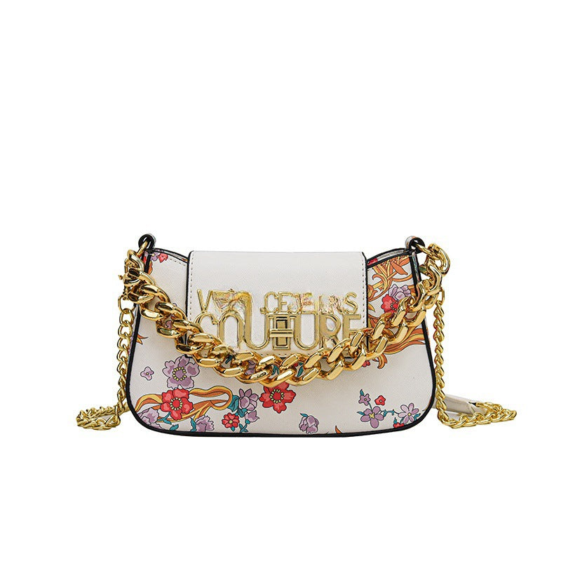 Women's Fashionable Fashion Printed Western Style Textured Shoulder Bags