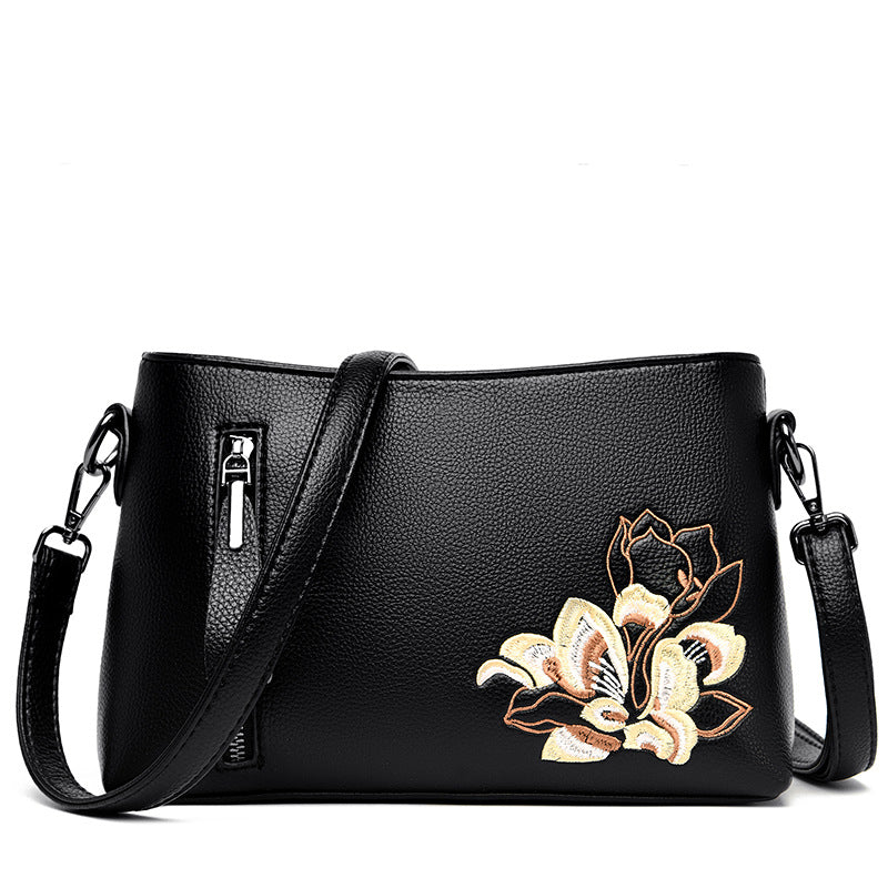 Style Embroidery Clutch Fashion Temperament Mother Crossbody Bags