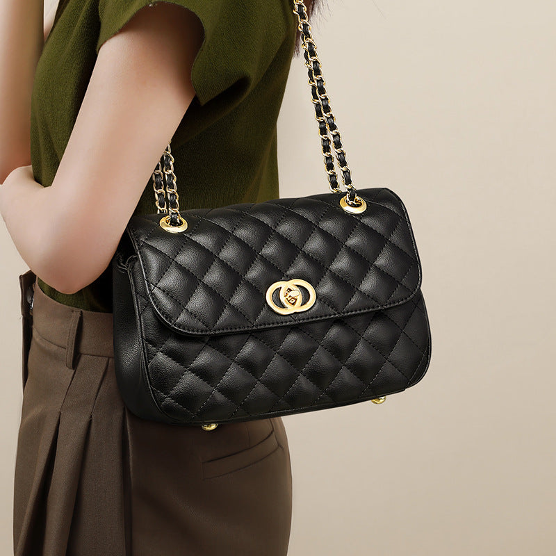 Women's Chain Classic Style Rhombus High-grade Fashion Luggage