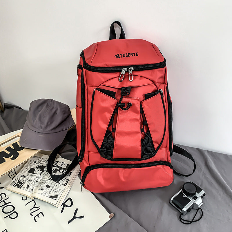 Men's Large Capacity Independent Shoe Warehouse Basketball Backpacks