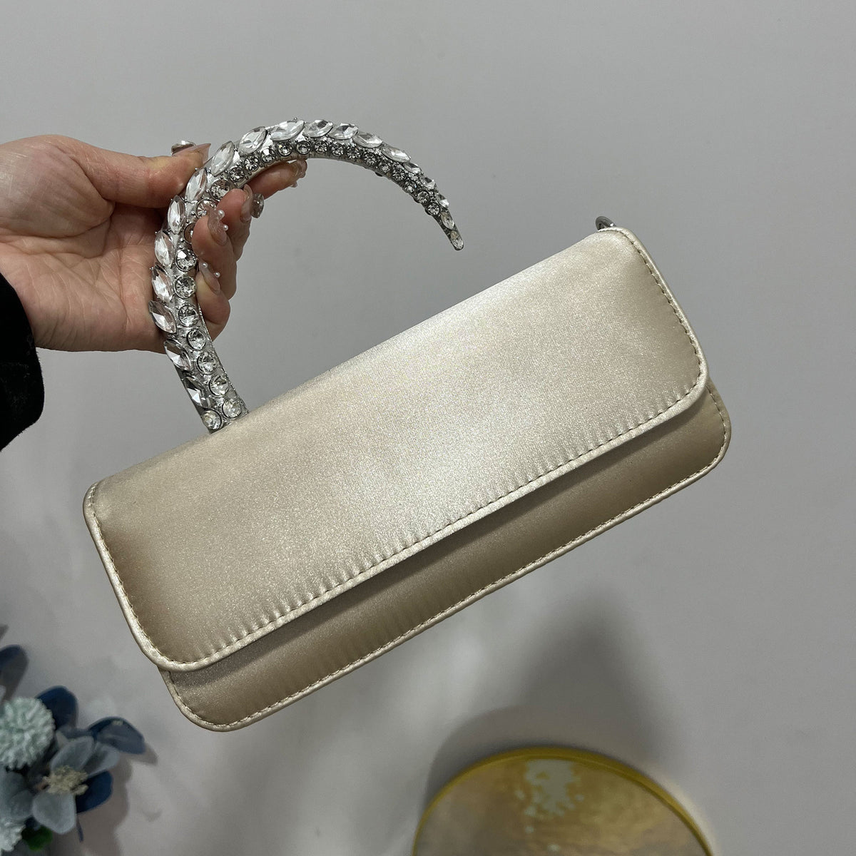 French Style Fairy Shiny Diamond J Women's Handbag