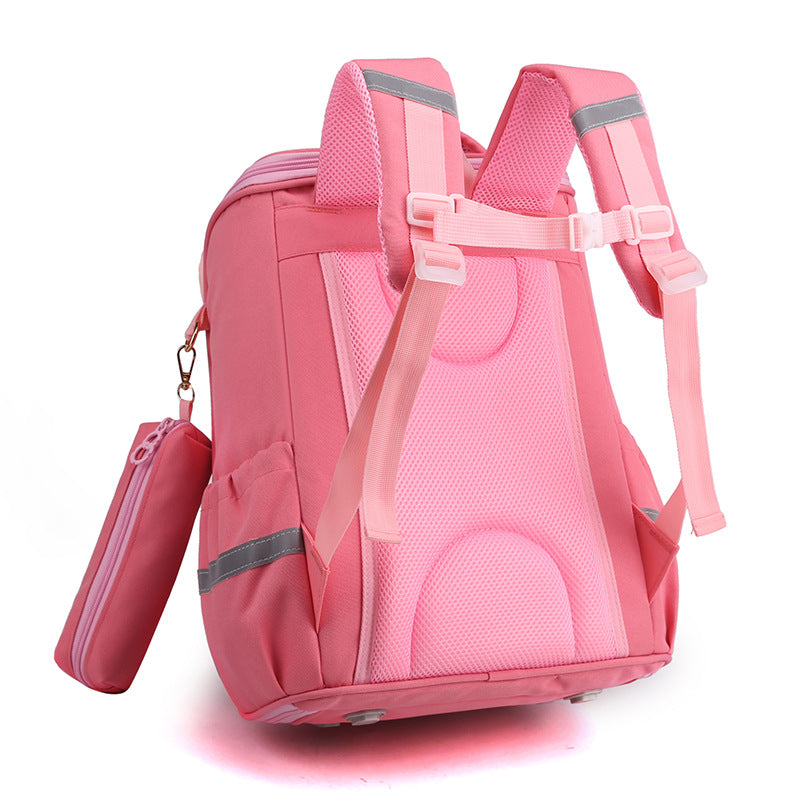 Male Burden Reduction Spine Protection Cartoon Space Elementary School Students' Schoolbags