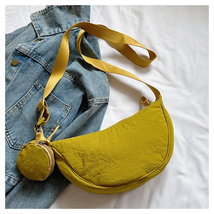 Women's Dumpling Summer Four Canvas Mobile Niche Bags