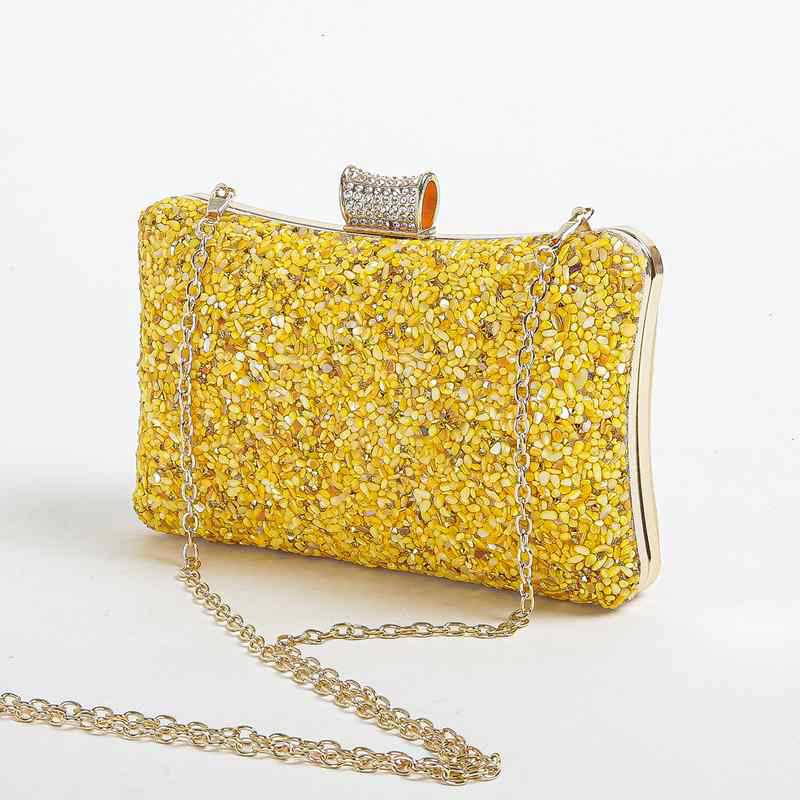 Personalized Stone Dinner Diamond Head Fashion Evening Bags