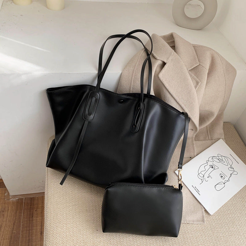 Women's Advanced Texture Large Capacity Fashion Korean Style Women's Shoulder Bag