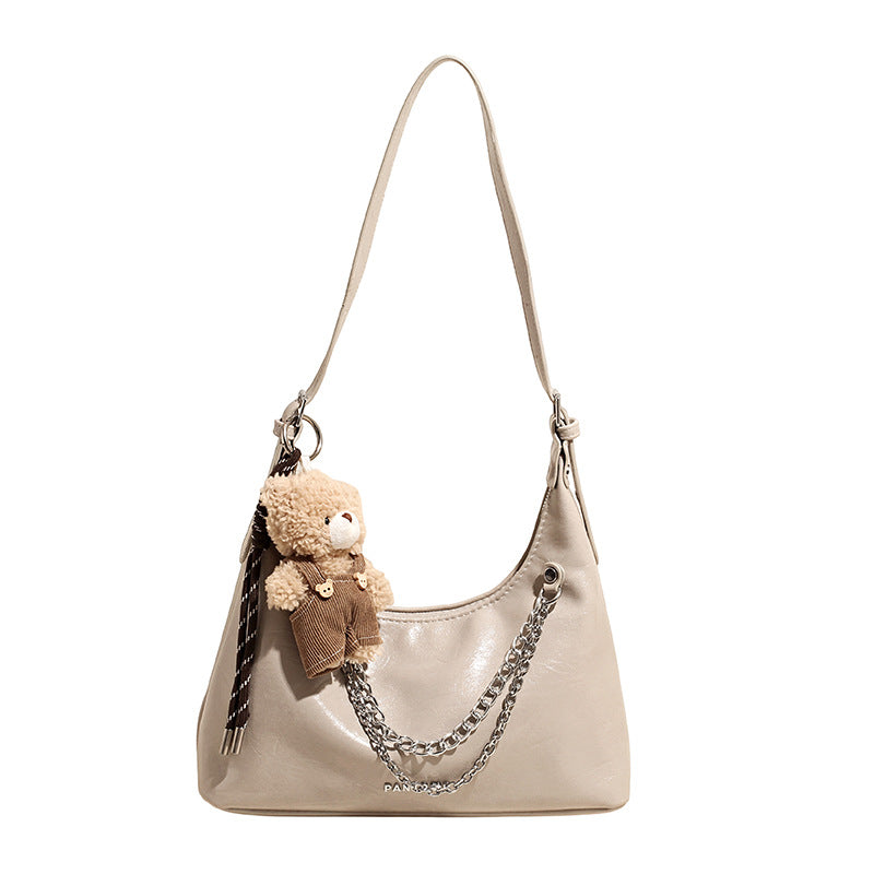 Women's French Minority Retro Chain Simple Stylish Shoulder Bags