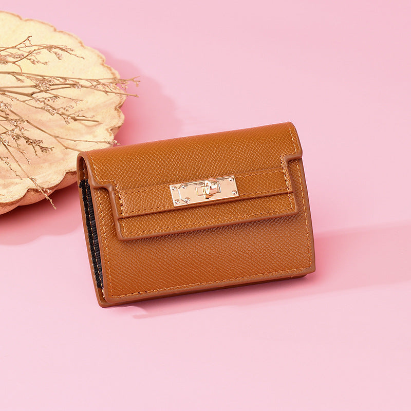 Women's Multiple Slots High Sense Expanding Card Holder
