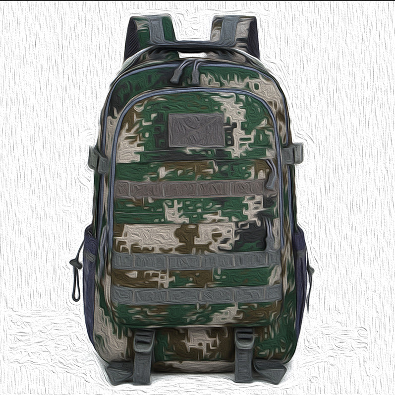 Camouflage Waterproof Nylon Cloth Army Fan Bags
