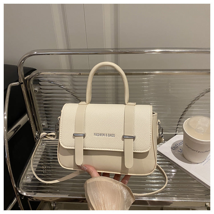Women's Fashion Large Capacity Simple Decoration Temperament Commute One Portable Women's Shoulder Bag