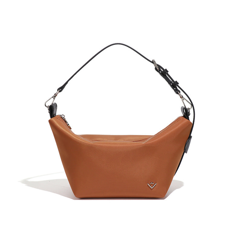 Women's Popular Waterproof Nylon Portable Croissant Trendy Bags