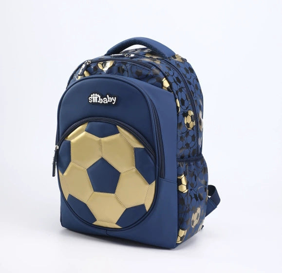 Children's Football Primary Boy Spine Protection Lightweight Elementary School Students' Schoolbags