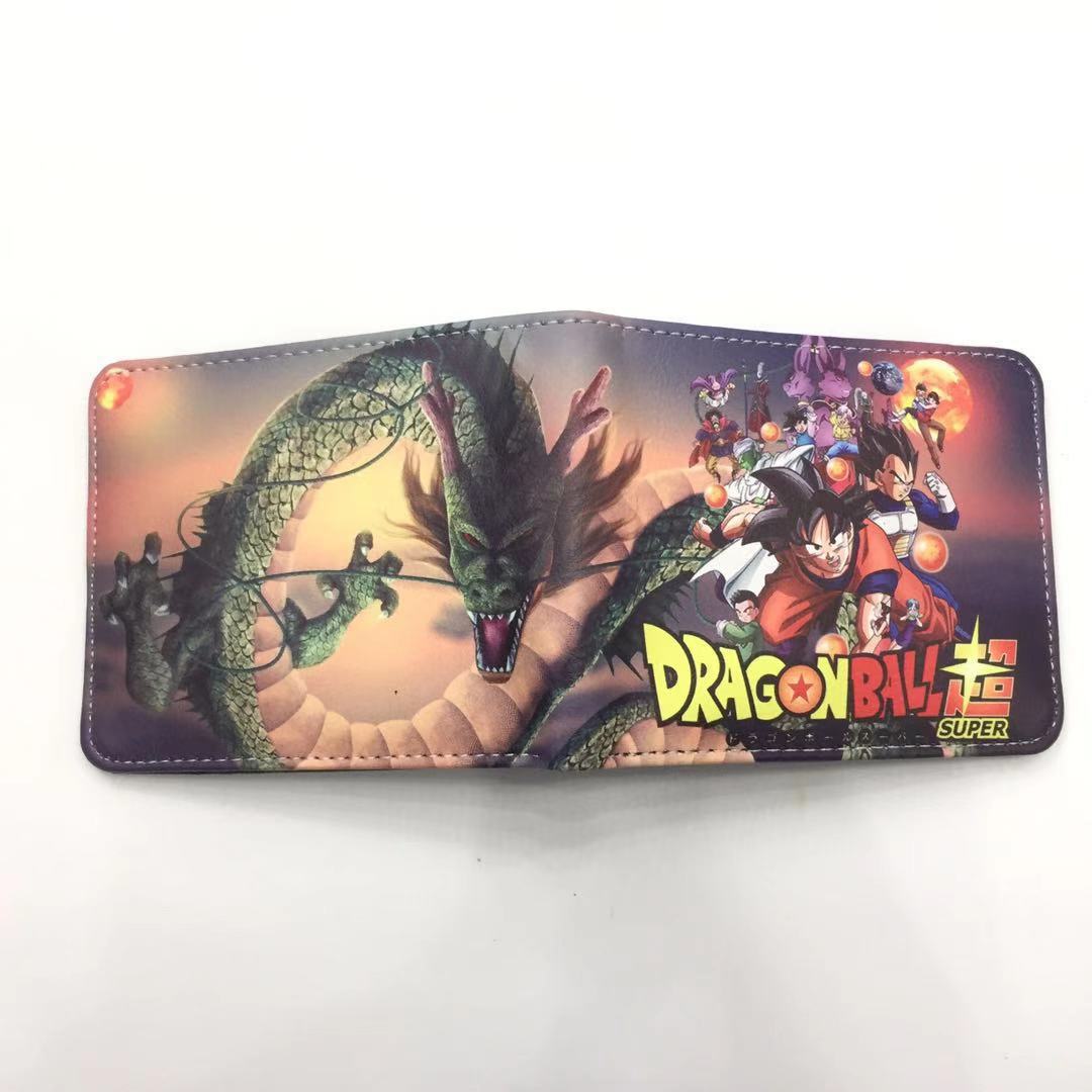 Women's & Men's Dragon Ball Peripheral Short Turtle Wu Fold Coin Purses