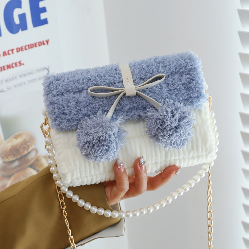 Hand-woven Homemade Wool Material Gifts For Girlfriend Bags